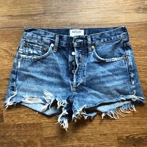 AGOLDE denim shorts 25